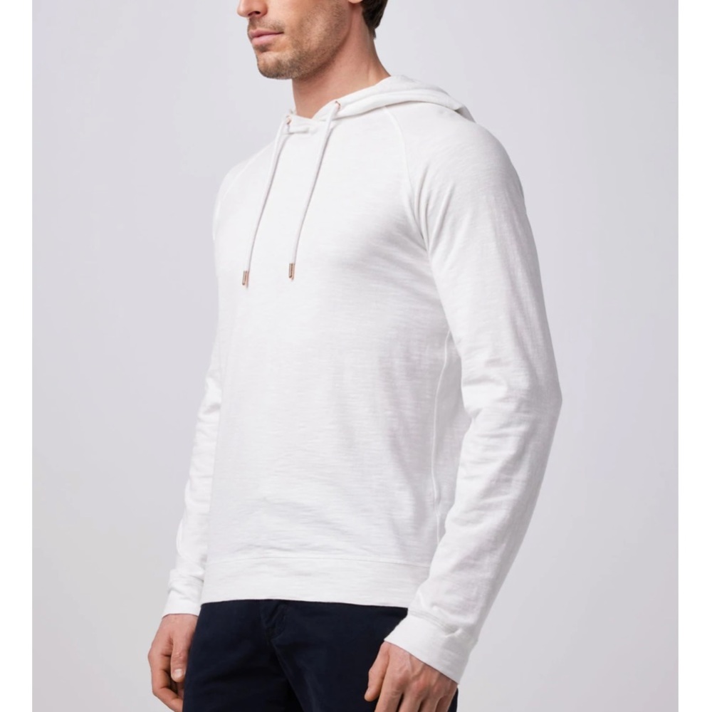 Good Man Brand LS Hoodie Soft Slub White